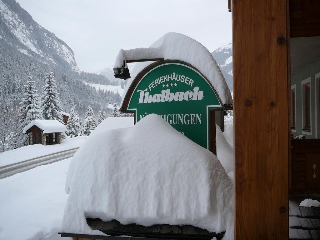 Ferienhäuser Thalbach Heiligenblut am Großglockner Exterior foto